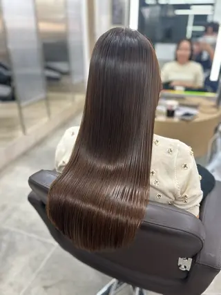 ロング カラー Silk-lei【銀座店】所属・銀座/美髪縮毛矯正 /髪質改善/山本翔華のヘアスタイル