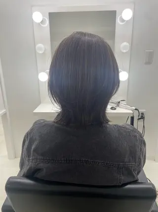 ミディアム カラー 冨木 雄斗のヘアスタイル