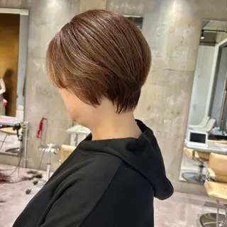 ショート mina🪐立川駅/ 無料ショートカットのヘアスタイル