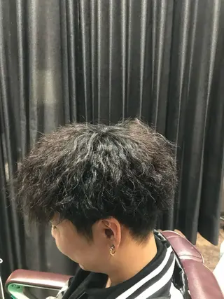 パーマ メンズ 🦋きつない みゆ🦋のヘアスタイル