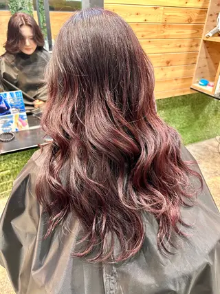 ロング カラー CREST所属・谷口 怜音のヘアスタイル