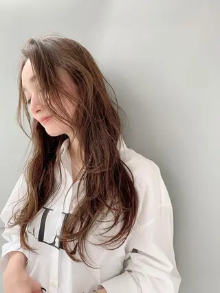 セミロング カラー 鈴木 一貴のヘアスタイル