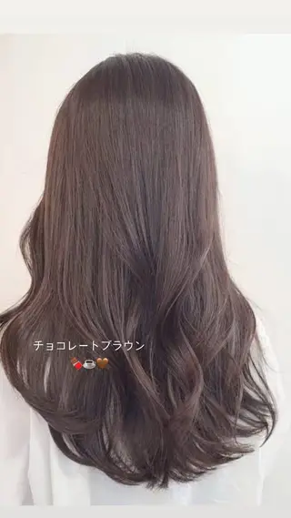 ミディアム カラー 🥣ケアブリーチカ ラーTakato🥛のヘアスタイル