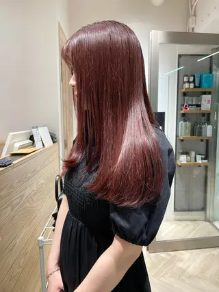 ロング カラー ヘアアレンジ 眉毛アイブロウ&まつ毛パーマiena渋谷/パリジェンヌ/眉毛まつげパーマ/眉毛アイブロウ所属・iena渋谷 /ゆーこのマツエク・マツパデザイン