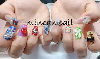 ネイル 美ノ庵ネイルサロン メトロポリタン前店のネイルデザイン