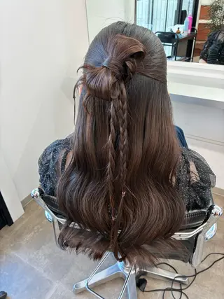 ロング ヘアアレンジ ENV船橋 櫻井ちののヘアスタイル