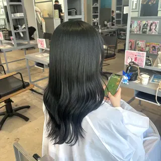 セミロング THE SKY所属・The sky 美玲のヘアスタイル