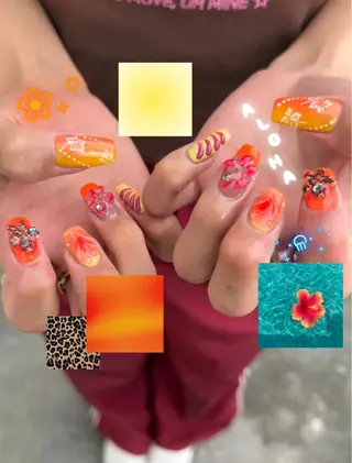 ネイル Sarina ⋆⭒˚ mavieのネイルデザイン