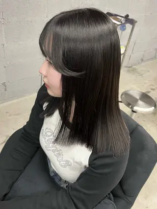 ロング col sapporo所属・あざと可愛い💓 盛れる顔まわり/uiのヘアスタイル