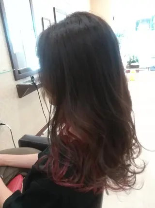 ロング カラー sato shoheiのヘアスタイル