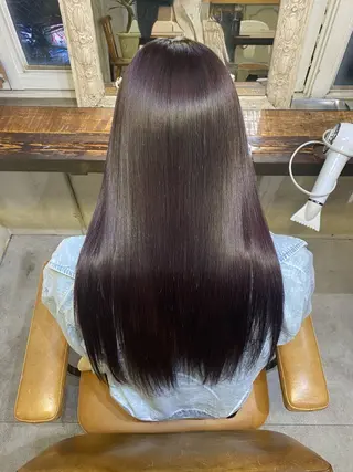 ロング 艶髪/縮毛矯正 祐哉のヘアスタイル