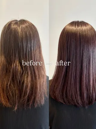 ロング 井上 樹のヘアスタイル