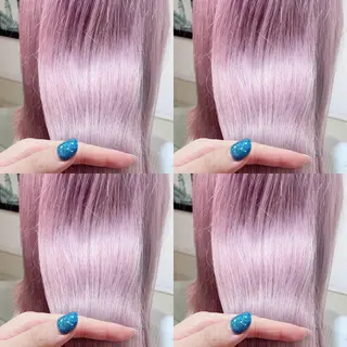 ミディアム カラー Minami. 🩵 再現性特化ヘアのヘアスタイル