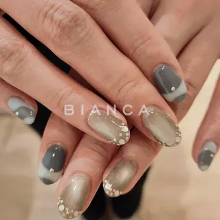 ネイル メンズ Bianca名駅店 あゆのネイルデザイン