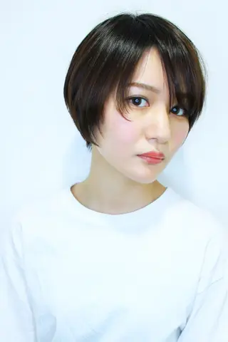 ショート カラー Repos SENDAI所属・⭐️バッサリカット モデル募集⭐️佐野のヘアスタイル