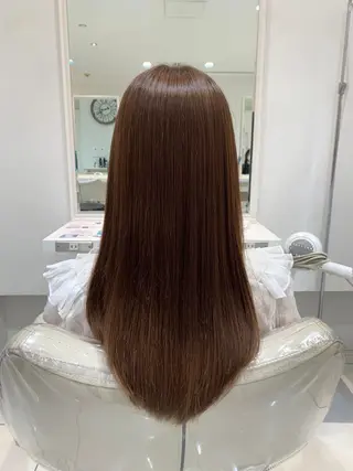 ロング パーマ 金澤 夏海のヘアスタイル