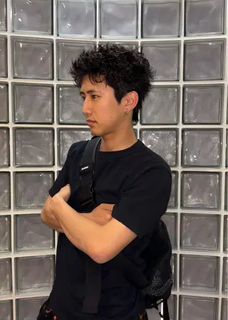 メンズ 松村明門/メンズ カット/メンズパーマのヘアスタイル