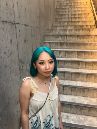 カラー ギャル/ハイトーン 特化/ルイヤのヘアスタイル