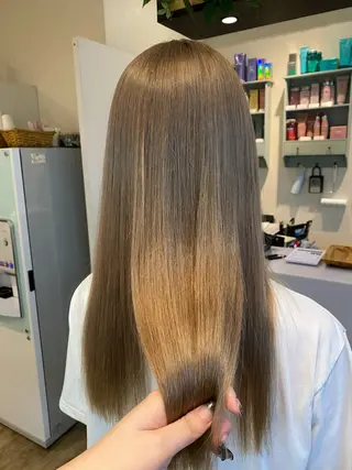 ロング カラー N°+aero 😊れいか😊のヘアスタイル