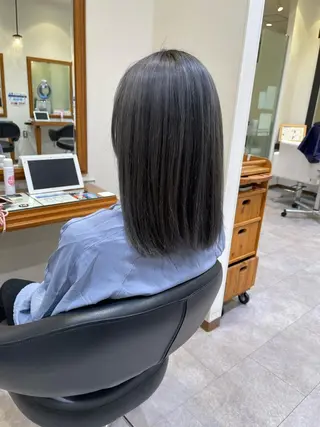 ミディアム カラー ✂︎髪質改善・ Yuitoのヘアスタイル