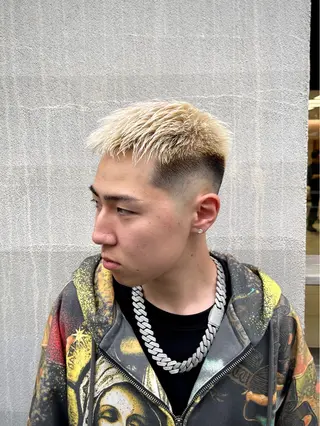 ショート カラー 【再現性120%】 🔥龍也リュウヤ🔥のヘアスタイル