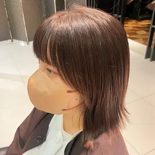 ミディアム 中河 美裕のヘアスタイル