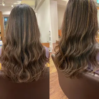 ロング 加藤 泰輔のヘアスタイル