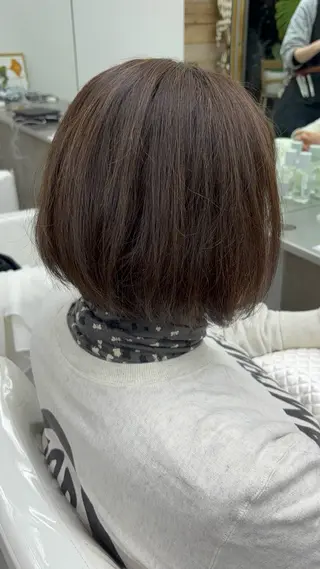 ミディアム heads 丸田のヘアスタイル