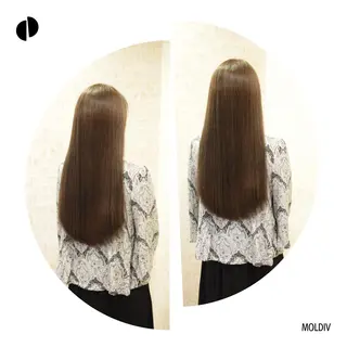 ロング カラー ✨縮毛矯正✨髪質改善 ナカシマ ユミのヘアスタイル