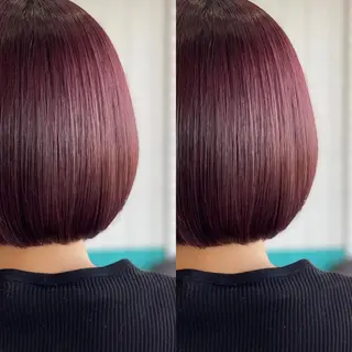 ショート Snaly カラー特化ページのヘアスタイル