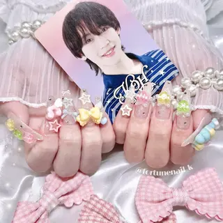 ネイル 🤍kanane 🤍12/25空✩⡱のネイルデザイン