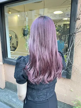 ロング カラー MVALLEY所属・韓国ヘア/ 古川のヘアスタイル