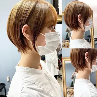 ショート ショート&ボブ井上 菜樹のヘアスタイル
