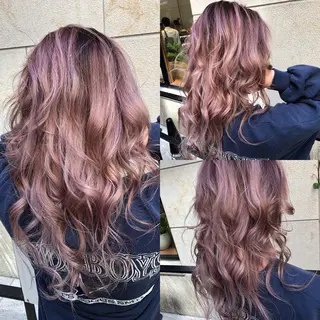 ミディアム カラー JILBLAN京都 ショート/ハイライトのヘアスタイル