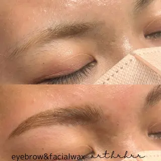 メンズ アイブロウ 眉毛&フェイス WAX専門ハルヒラリの眉毛・アイブロウイメージ