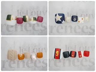 ネイル トップネイリスト Ribbon立川店のネイルデザイン