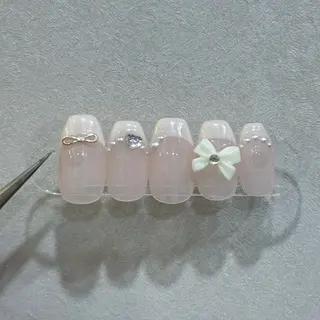 ネイル 韓国ネイル/ワンホン ネイル🎀表参道3分のネイルデザイン