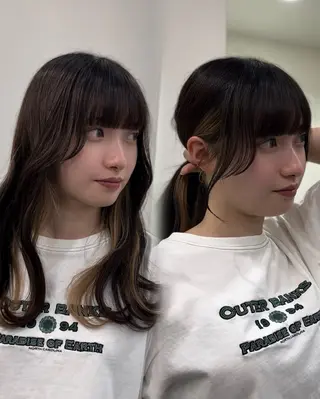 ロング Anela所属・山中 友詩のヘアスタイル