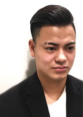 ショート ゼロスバーバーショップ所属・予約1000件超 ✨メンズパーマのヘアスタイル