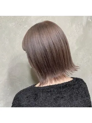 ミディアム カラー パーマ ヘアアレンジ メンズ キッズ 艶ピンク*ヘアセット 🌙shioriのヘアスタイル