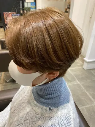 ショート 井上 舞のヘアスタイル