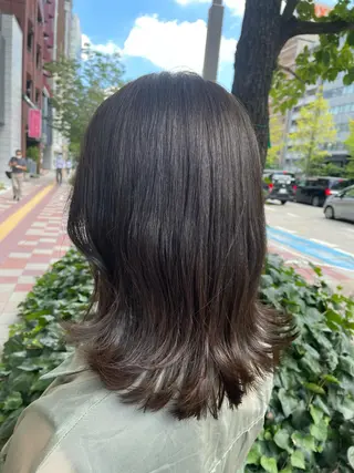 カラー 韓国風/亀之園 涼のヘアスタイル