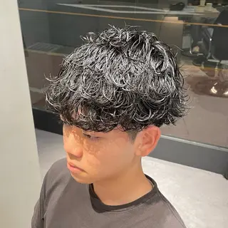 パーマ メンズ lucy.所属・🏝🌞メンズ人気 平澤日向🌞🏝のヘアスタイル