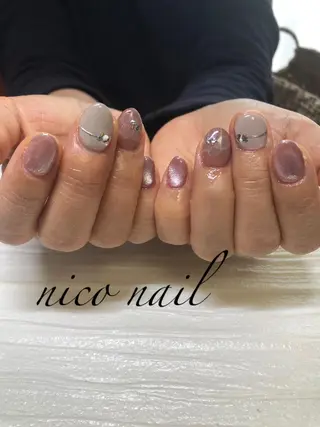 ネイル 香芝市ネイルサロン nico nailのネイルデザイン