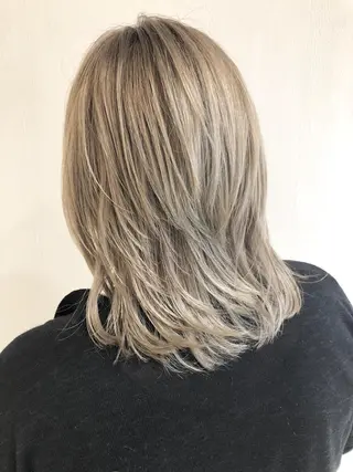 ミディアム カラー 🌟イメチェン美容師 🌟清水 大輝のヘアスタイル