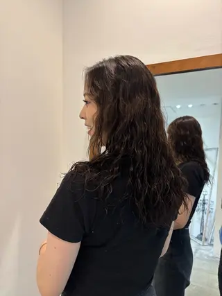 パーマ Buddyhair LEAP所属・ひいろ パーマ/ダブルカラーのヘアスタイル