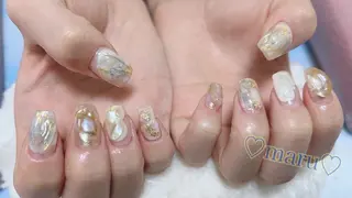 ネイル まるみ ♡のネイルデザイン
