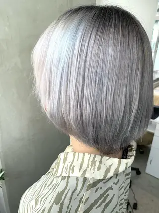 ショート カラー 立川/シールエクステ /みづきのヘアスタイル