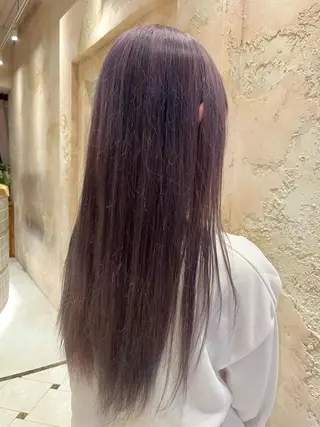 ロング 川井麻由🎀アイドル 量産🎀ピンクカラーのヘアスタイル