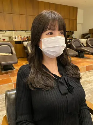 ロング 栗原 瑞稀のヘアスタイル